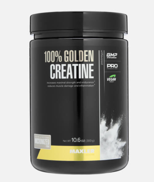 Креатин моногидрат микронизированный в порошке Maxler 100% Golden Creatine Micronized