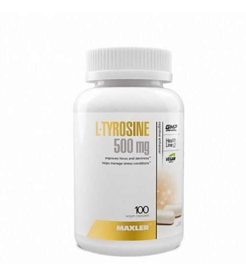 Аминокислота Maxler L-Tyrosine 500мг 100 вег капс