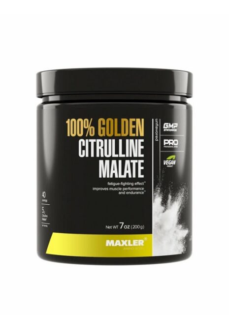 Аминокислота в порошке Maxler 100% Golden Citrulline Malate 200г