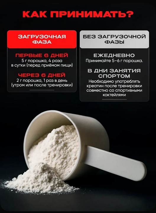 Креатин моногидрат в порошке Reckful Creatine Monohydrate — изображение 5