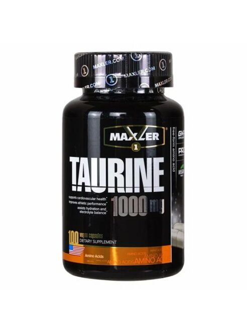 Аминокислота Maxler Taurine 1000мг 100 капсул