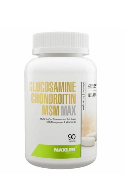 Глюкозамин хондроитин MAXLER Glucosamine Chondroitin MSM MAX 90 таблеток