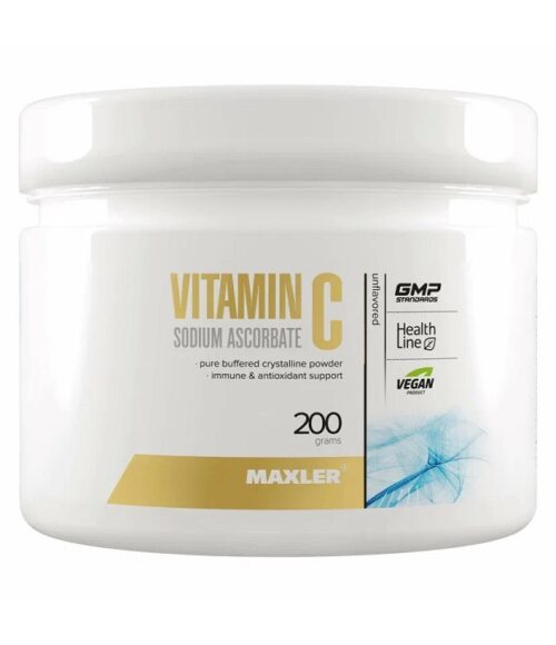 Maxler Vitamin C sodium ascorbate 200 гр