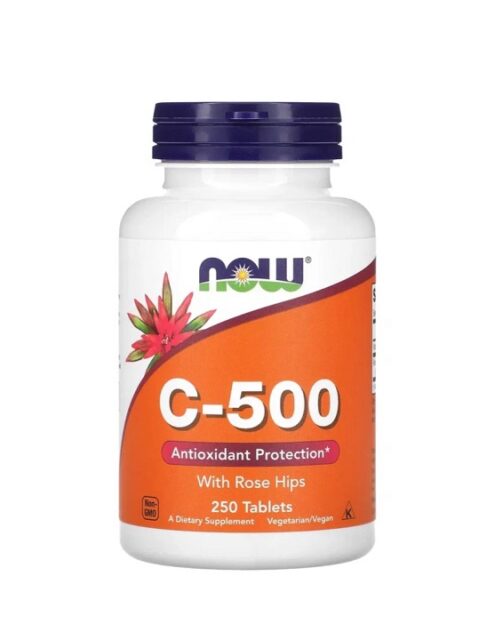 NOW Foods Vitamin С 500 мг 250 кап